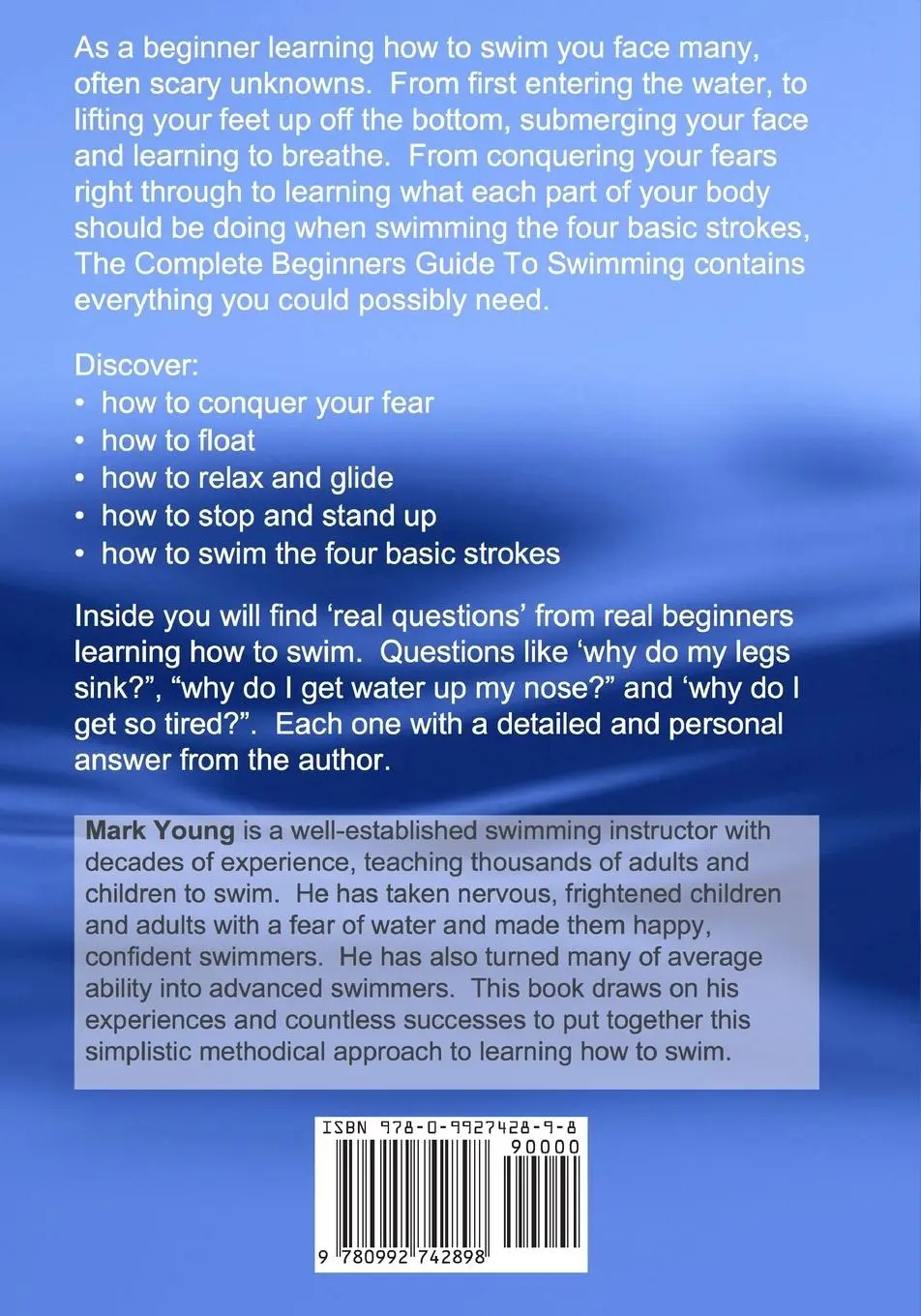Rückseite: 9780992742898 | The Complete Beginners Guide To Swimming | Mark Young | Taschenbuch