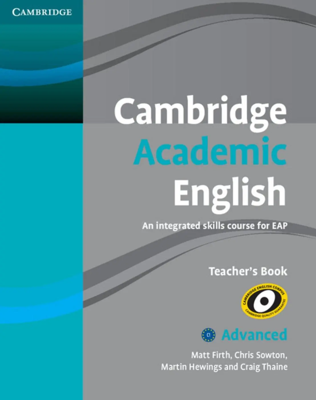 Cover: 9783125402898 | Cambridge Academic English. Advanced. Teacher's Book C2 | Matt Firth