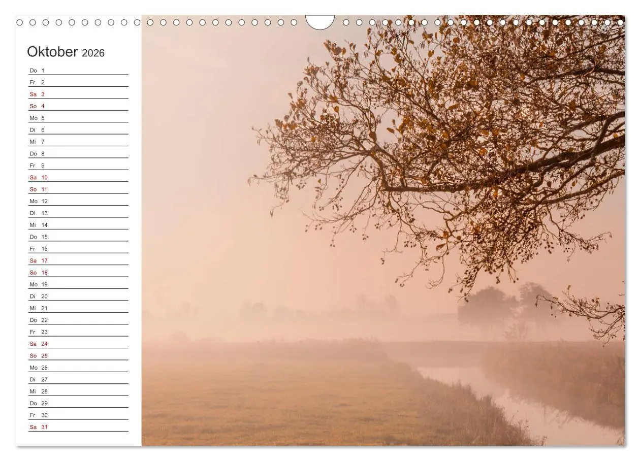 Bild: 9783457842898 | Worpswede - Naturschönheiten im Teufelsmoor (Wandkalender 2026 DIN...