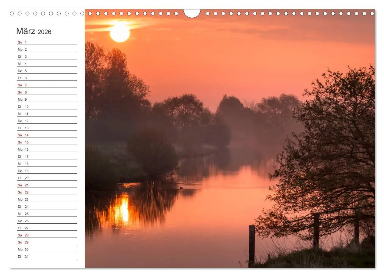 Bild: 9783457842898 | Worpswede - Naturschönheiten im Teufelsmoor (Wandkalender 2026 DIN...