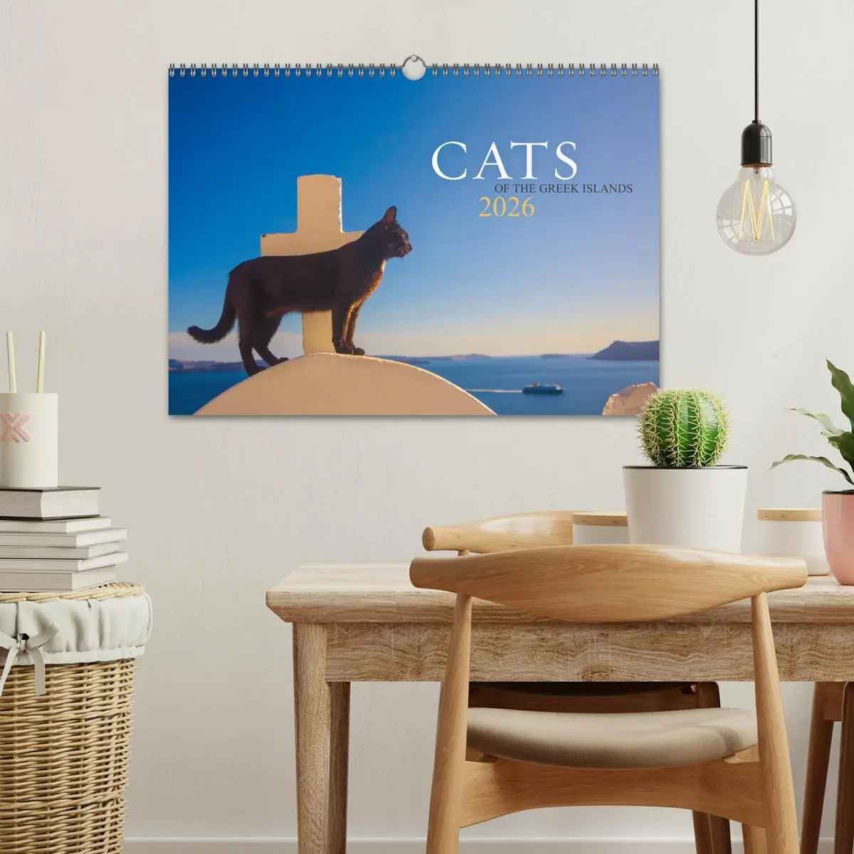 Bild: 9783516552898 | Cats of the Greek Islands (Wall Calendar 2026 DIN A3 landscape),...