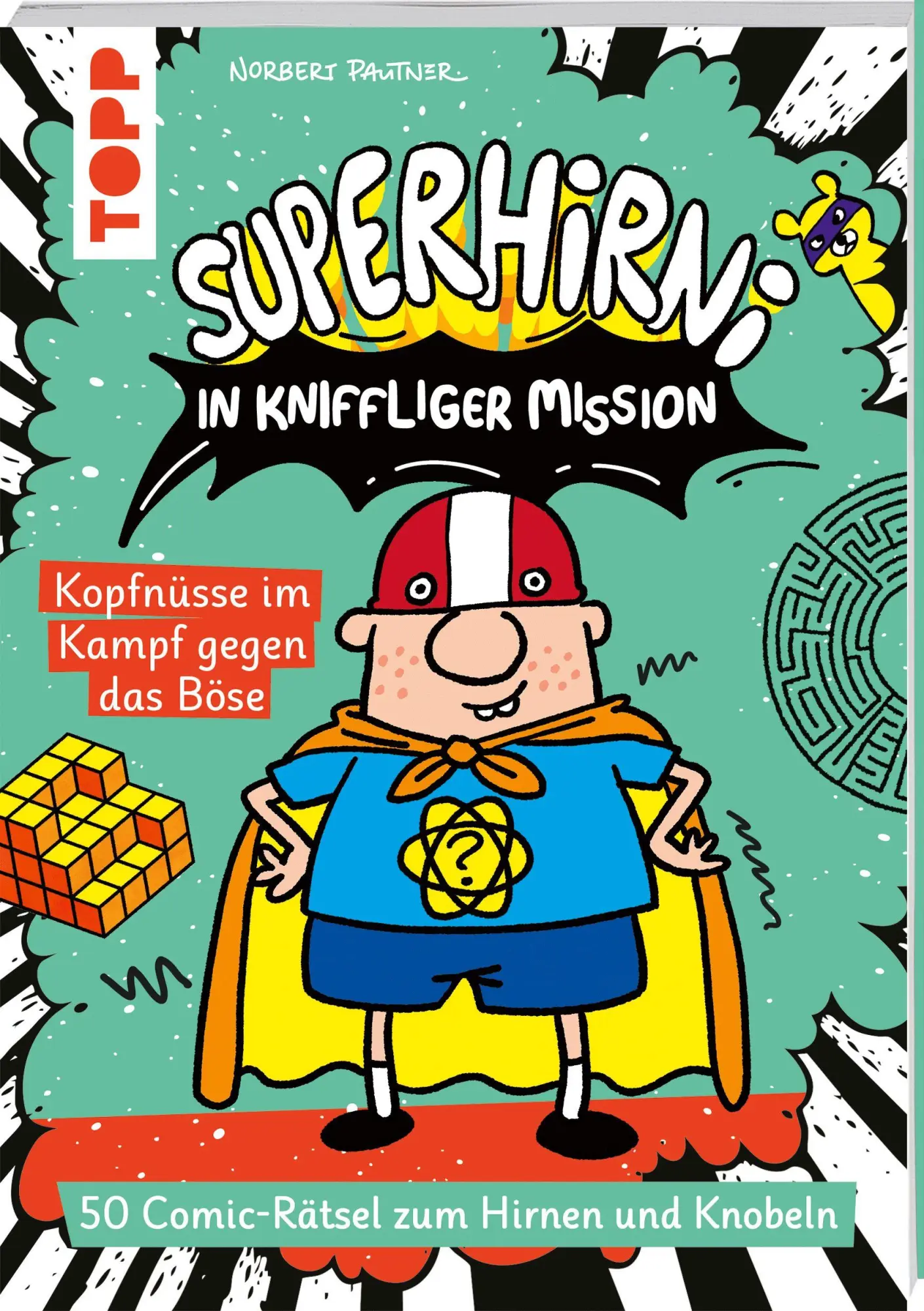 Cover: 9783735892898 | SuperHirni in kniffliger Mission. Kopfnüsse im Kampf gegen das Böse