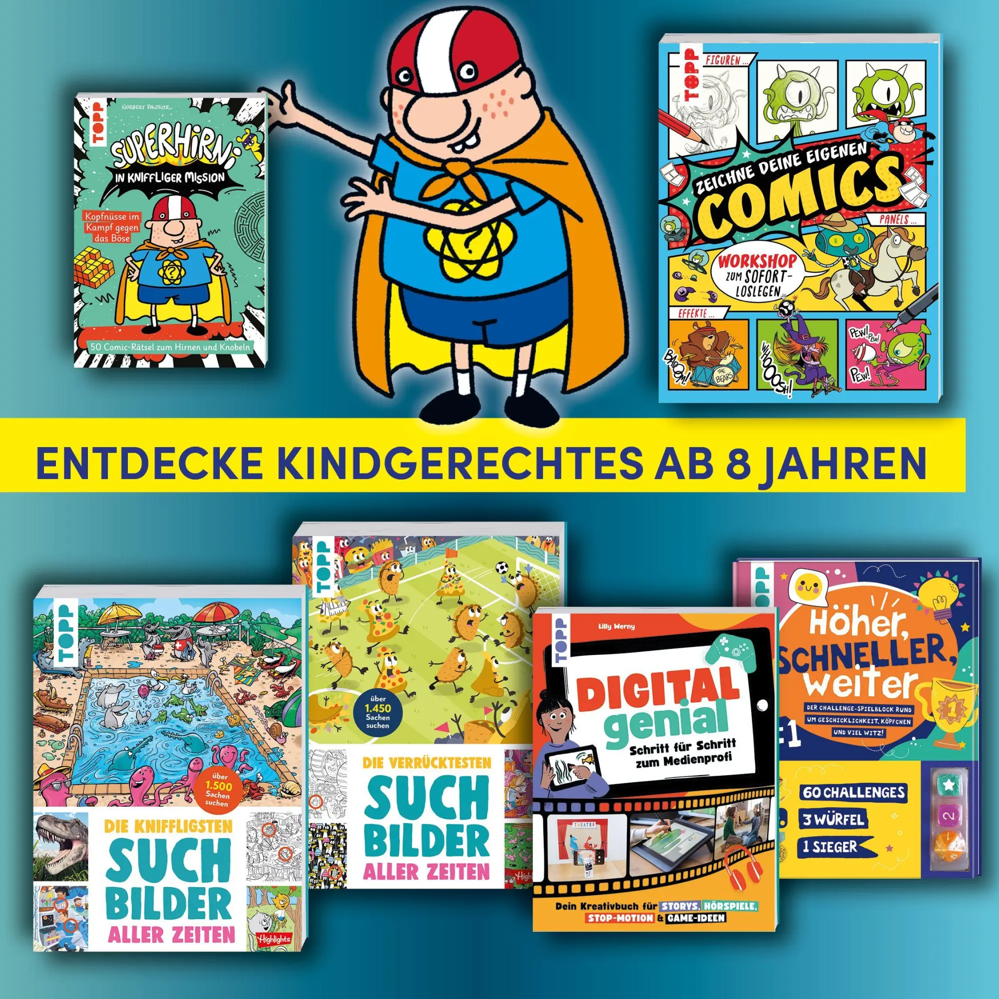 Bild: 9783735892898 | SuperHirni in kniffliger Mission. Kopfnüsse im Kampf gegen das Böse