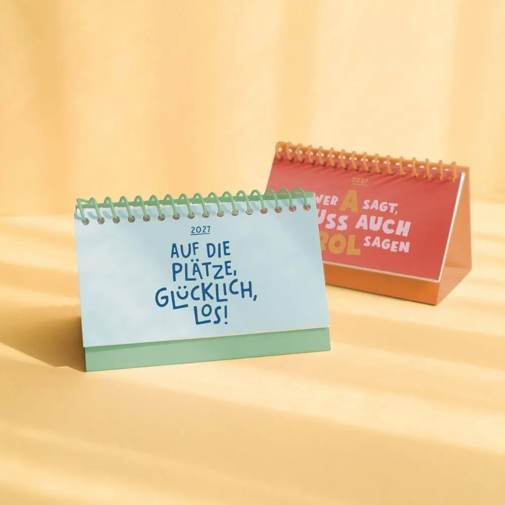 Bild: 9783986362898 | Mini-Kalender Colour Up 2027 Weil du toll bist | Mini-Kalender | 12 S.