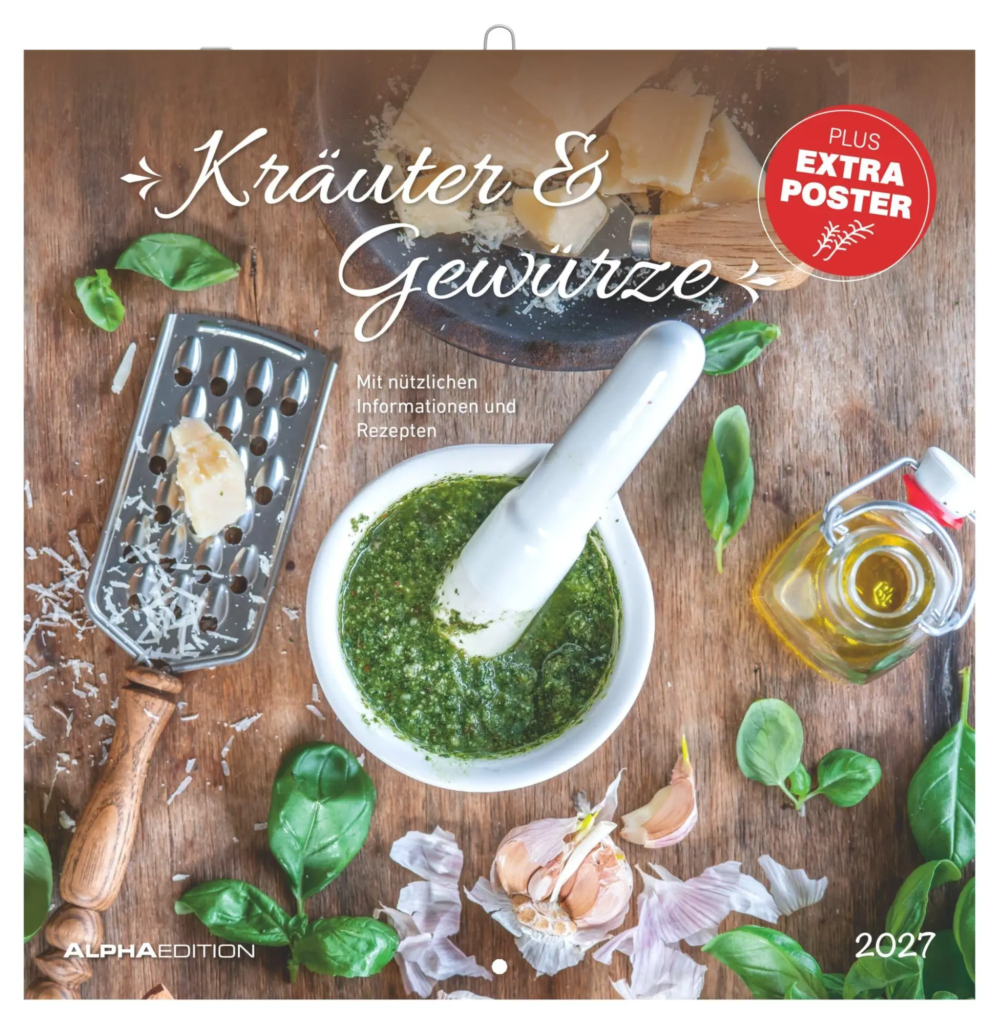 Cover: 4069095012998 | Kräuter und Gewürze 2027 | Neumann Verlage GmbH &amp; Co KG | Kalender