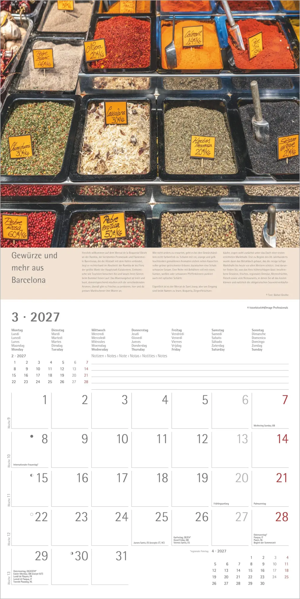 Bild: 4069095012998 | Kräuter und Gewürze 2027 | Neumann Verlage GmbH &amp; Co KG | Kalender