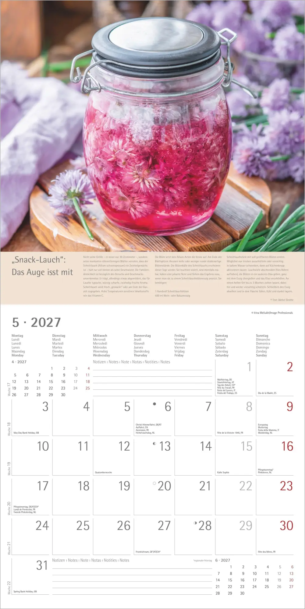 Bild: 4069095012998 | Kräuter und Gewürze 2027 | Neumann Verlage GmbH &amp; Co KG | Kalender