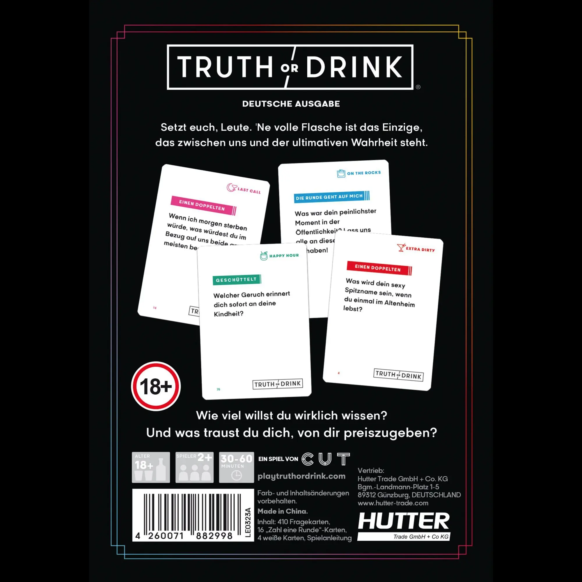 Bild: 4260071882998 | Truth or Drink | Cut | Spiel | 882998 | Deutsch | 2023