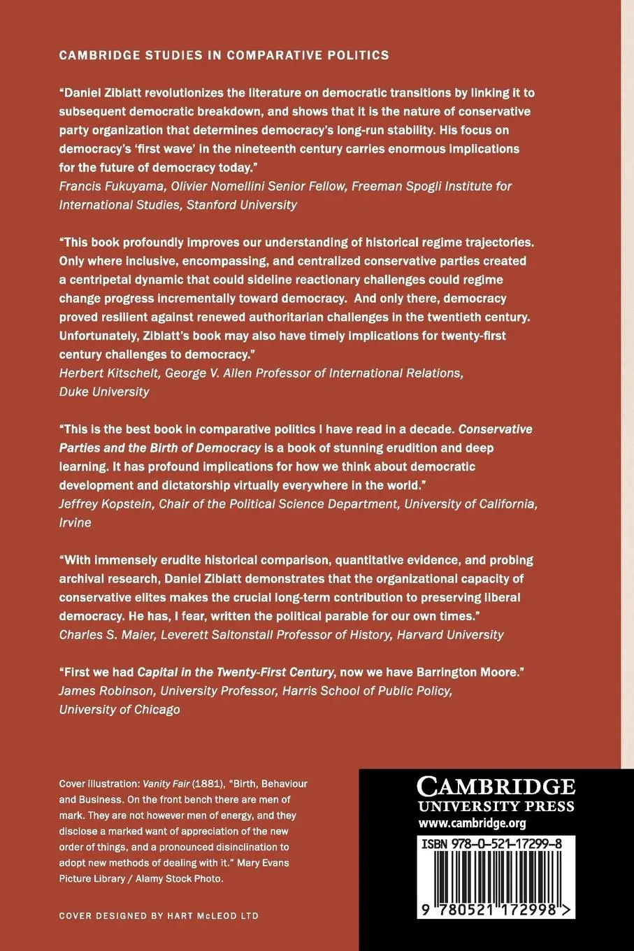 Rückseite: 9780521172998 | Conservative Parties and the Birth of Democracy | Daniel Ziblatt