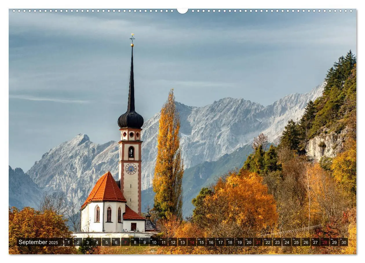 Bild: 9783435122998 | Tirol - Das Land in den Bergen (Wandkalender 2025 DIN A2 quer),...