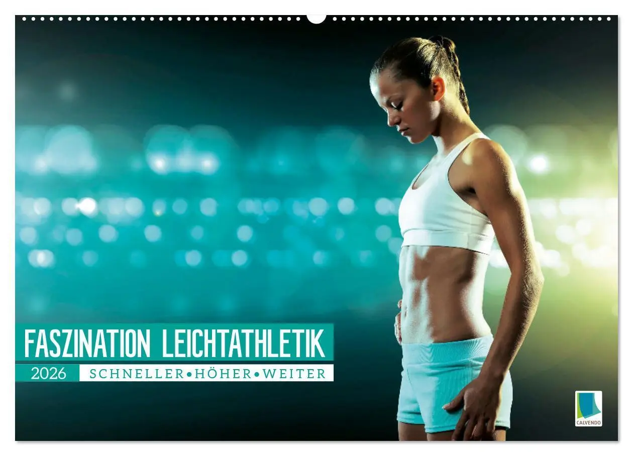 Cover: 9783457522998 | Faszination Leichtathletik: Schneller, höher, weiter (Wandkalender...