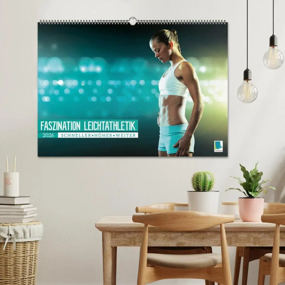 Bild: 9783457522998 | Faszination Leichtathletik: Schneller, höher, weiter (Wandkalender...