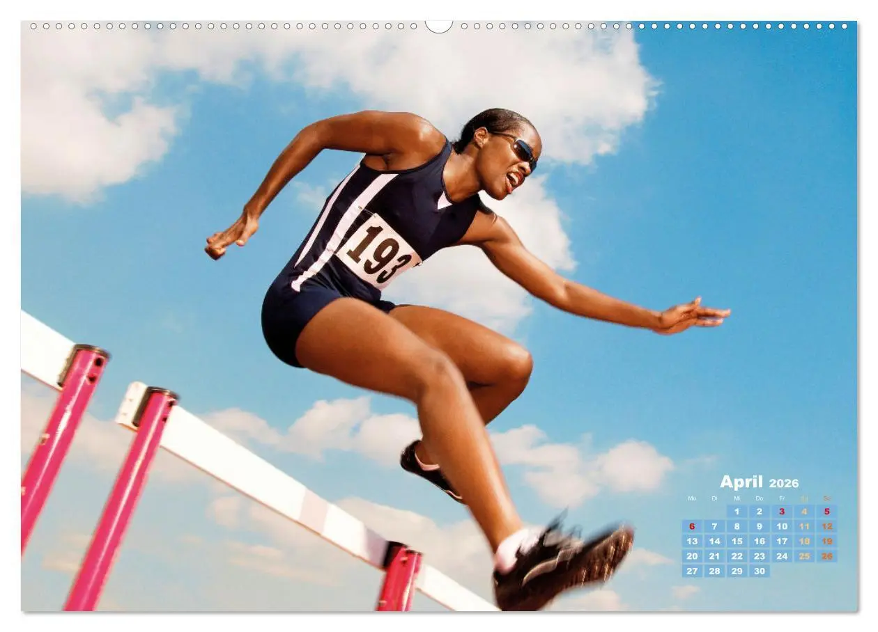 Bild: 9783457522998 | Faszination Leichtathletik: Schneller, höher, weiter (Wandkalender...