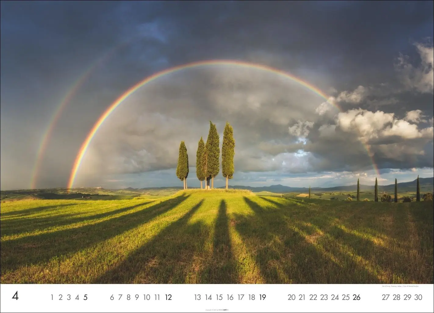 Bild: 9783839902998 | Die Erde Kalender 2026 | Daniel Kordan | Kalender | Spiralbindung