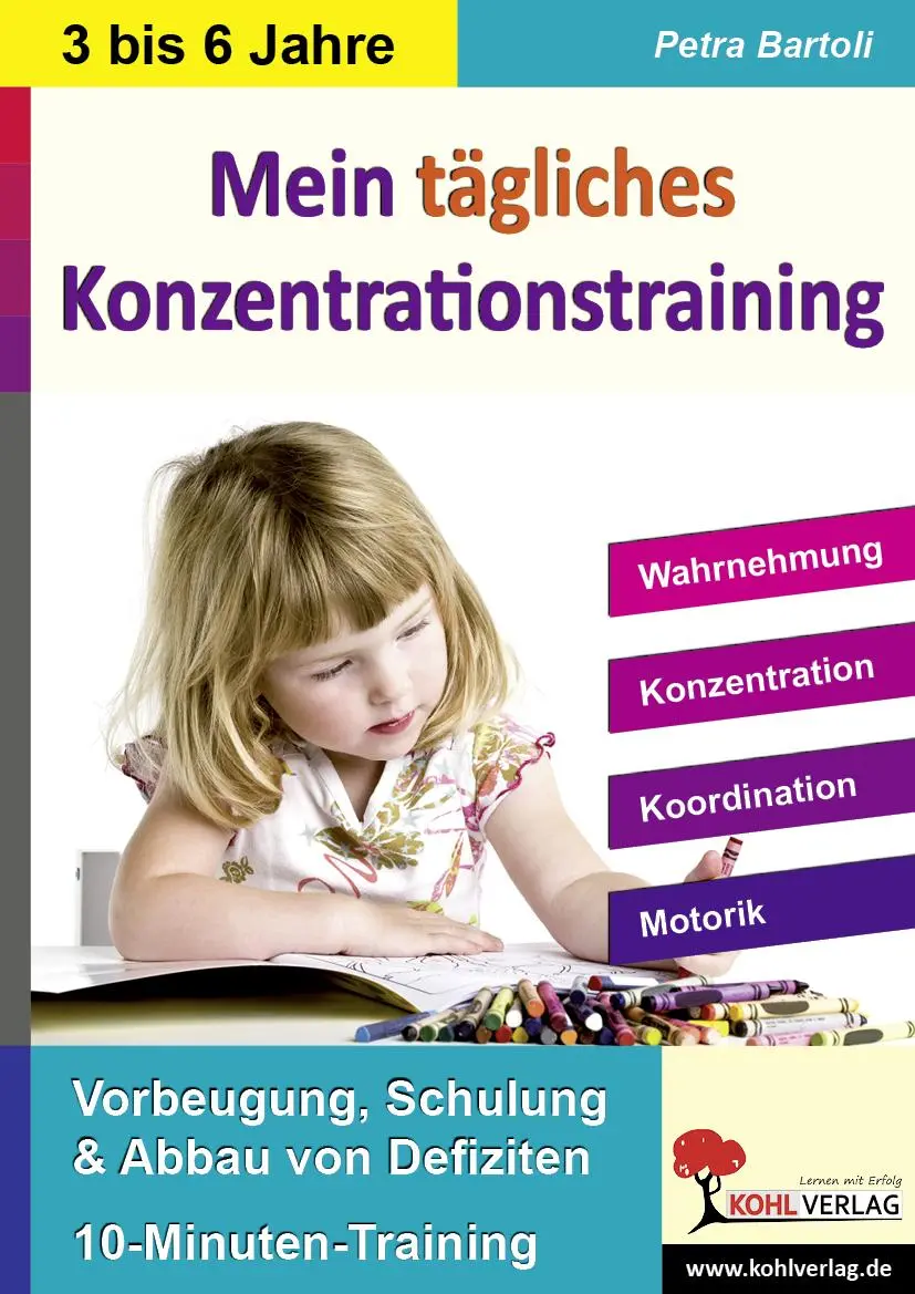 Cover: 9783866322998 | Mein tägliches Konzentrationstraining Kindergarten &amp; Vorschule. Bis...
