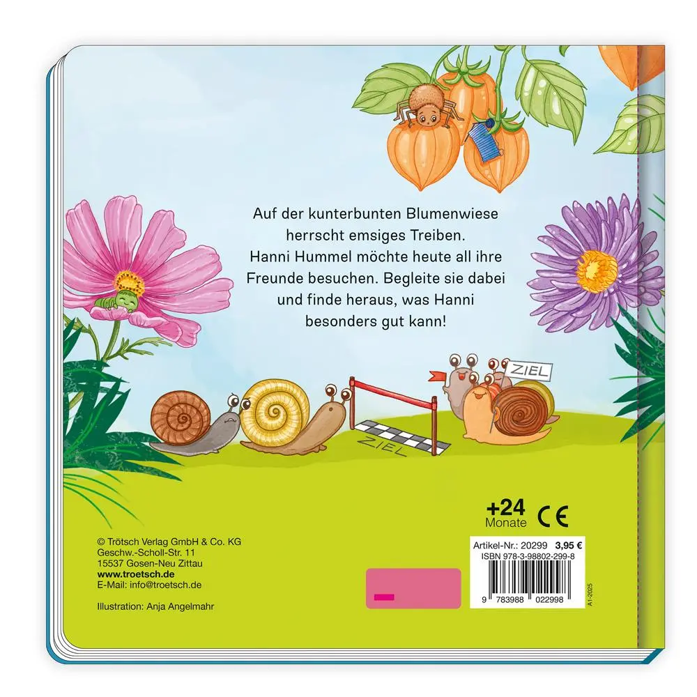 Bild: 9783988022998 | Trötsch Fensterbuch Meine kleine Wiesenfreunde | KG | Buch | 12 S.
