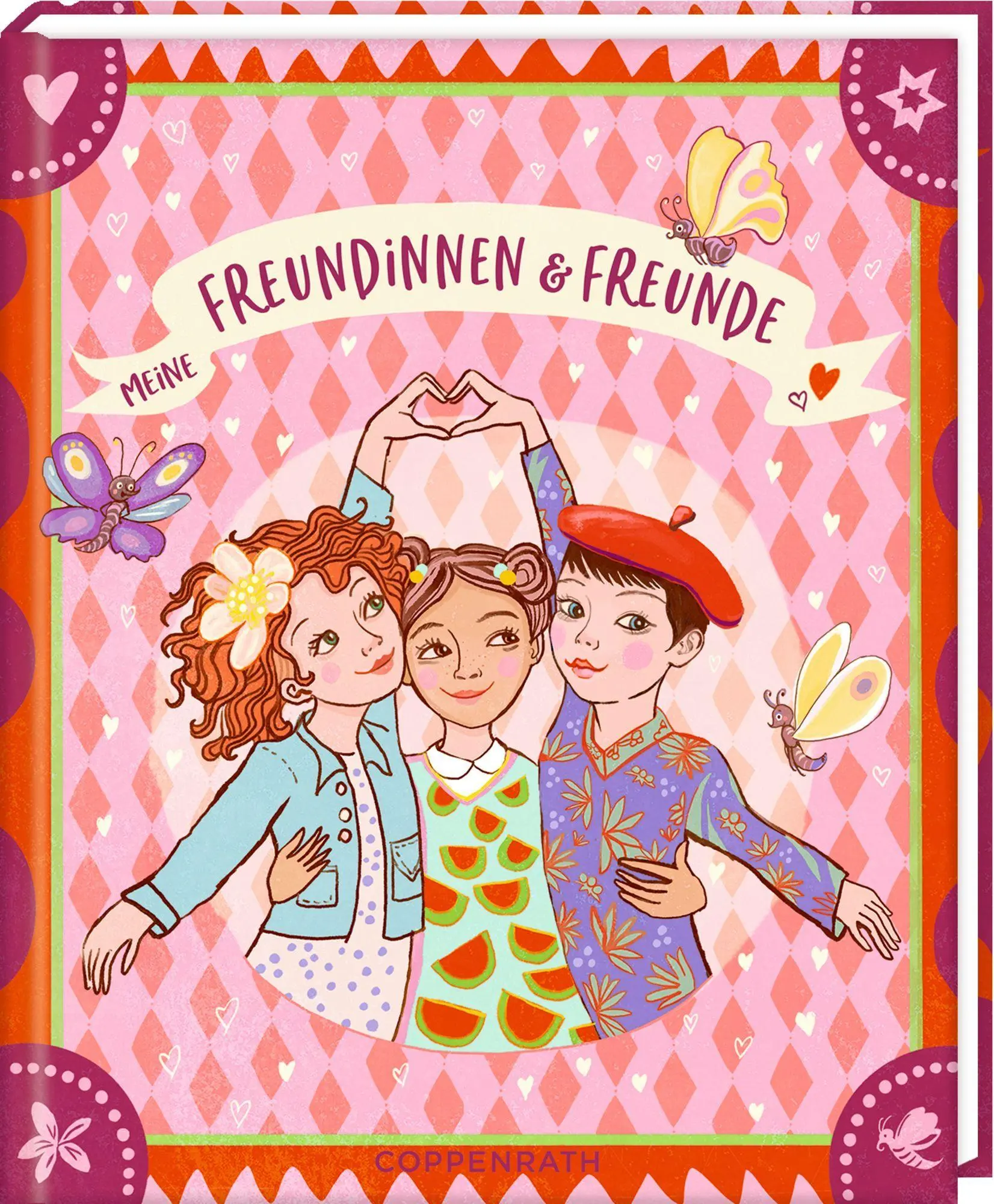 Cover: 4050003973098 | Freundebuch - Meine Freundinnen und Freunde | Mädchen | Sperber | Buch