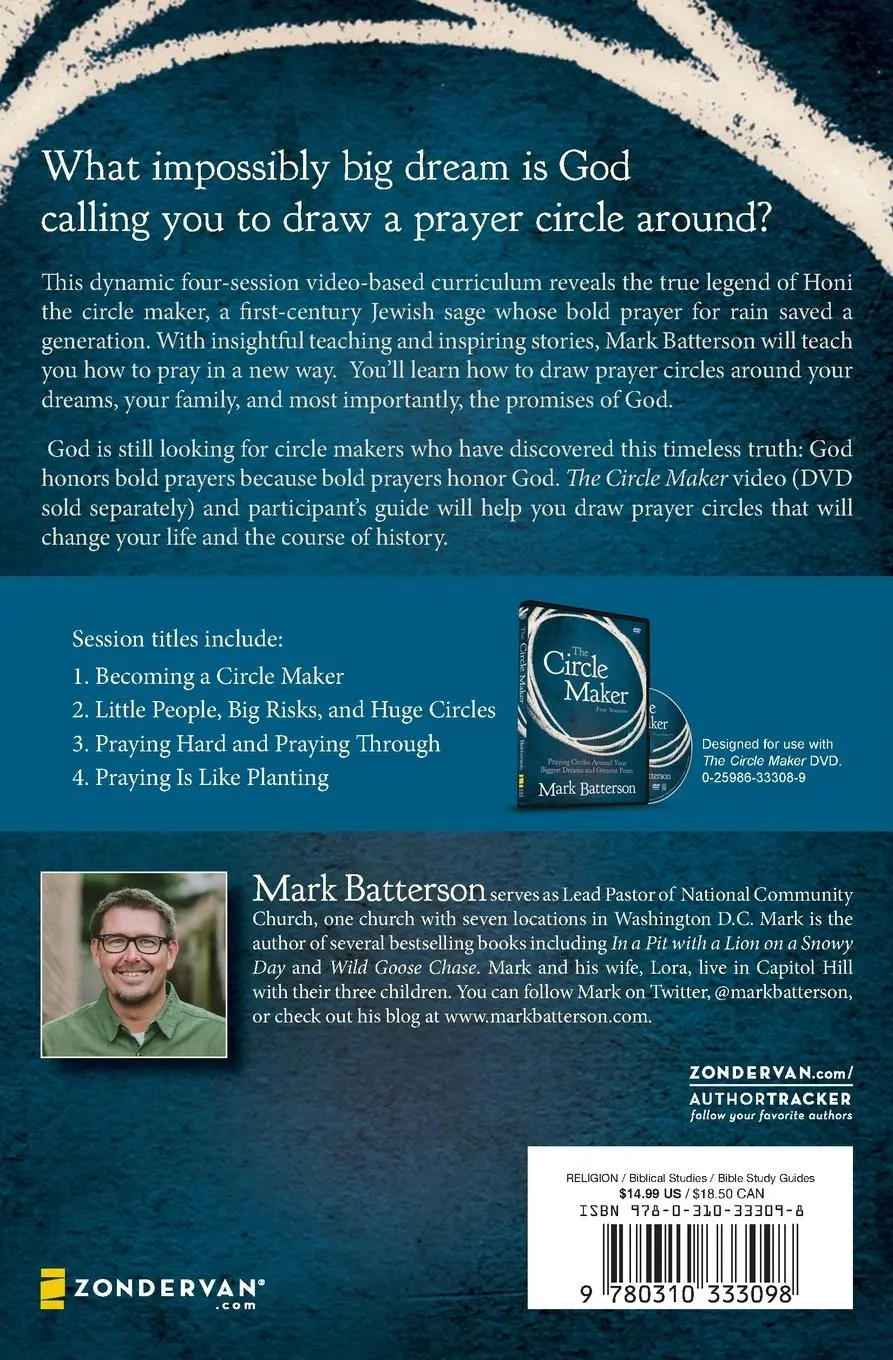Rückseite: 9780310333098 | The Circle Maker Participant's Guide | Mark Batterson | Taschenbuch