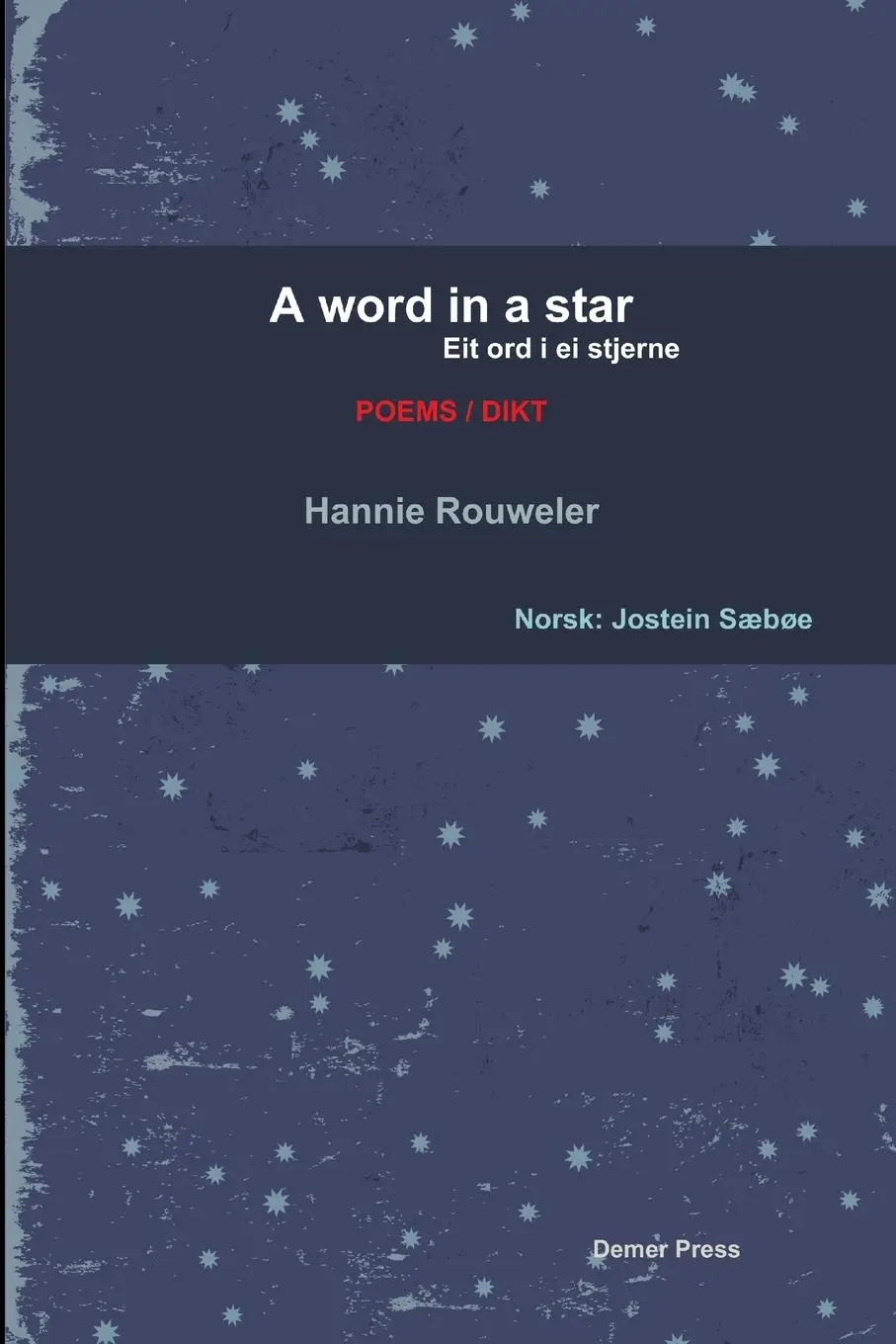 Cover: 9781471093098 | A word in a star/Eit ord i ei stjerne (bilingual edition | Taschenbuch