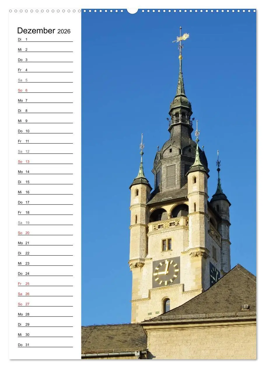 Bild: 9783516433098 | Dessau - Anhaltisches Erbe (Wandkalender 2026 DIN A2 hoch),...