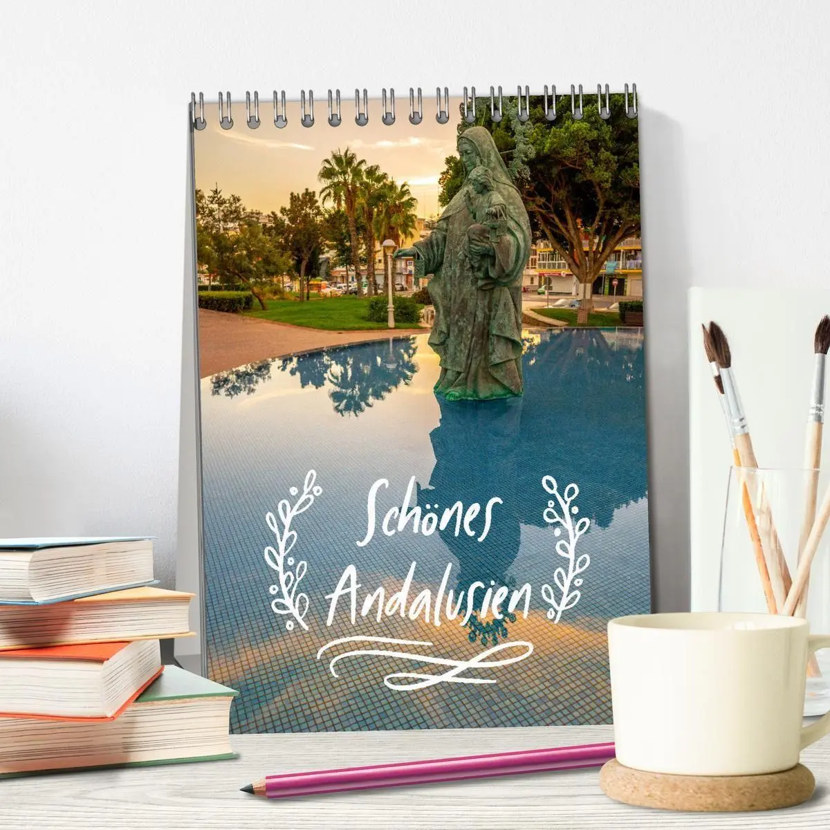 Bild: 9783569693098 | Schönes Andalusien (Tischkalender 2027 DIN A5 hoch), CALVENDO...