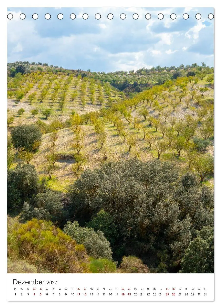 Bild: 9783569693098 | Schönes Andalusien (Tischkalender 2027 DIN A5 hoch), CALVENDO...