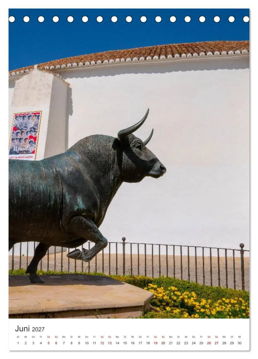 Bild: 9783569693098 | Schönes Andalusien (Tischkalender 2027 DIN A5 hoch), CALVENDO...
