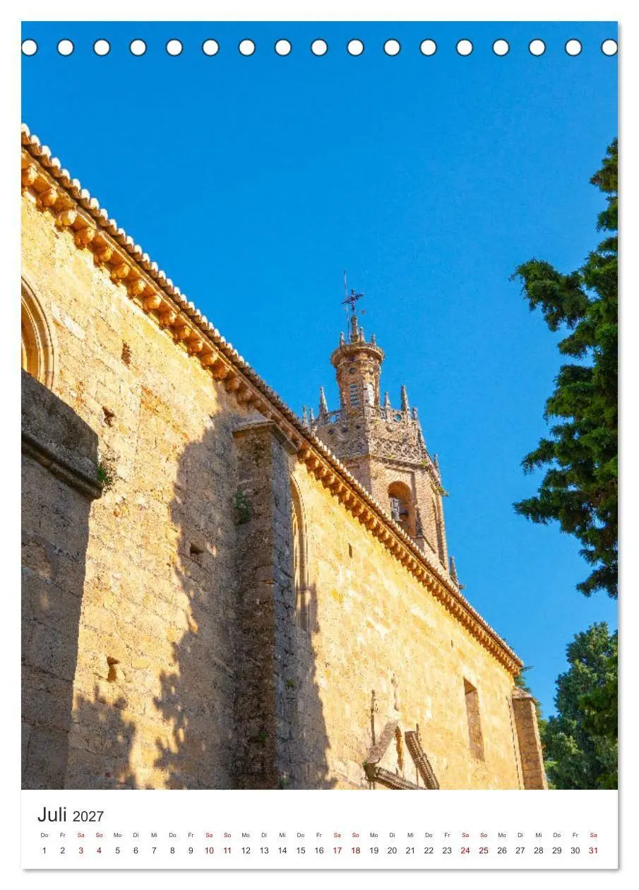 Bild: 9783569693098 | Schönes Andalusien (Tischkalender 2027 DIN A5 hoch), CALVENDO...