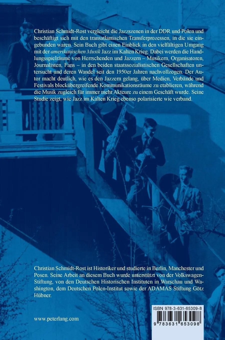 Rückseite: 9783631653098 | Jazz in der DDR und Polen | Christian Schmidt-Rost | Buch | Deutsch
