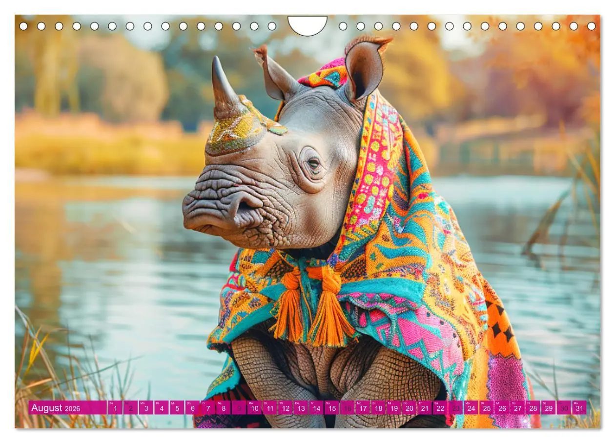 Bild: 9783457333198 | Big &amp; Beautiful. Tierische Plus Size Models. Elefanten und Co....