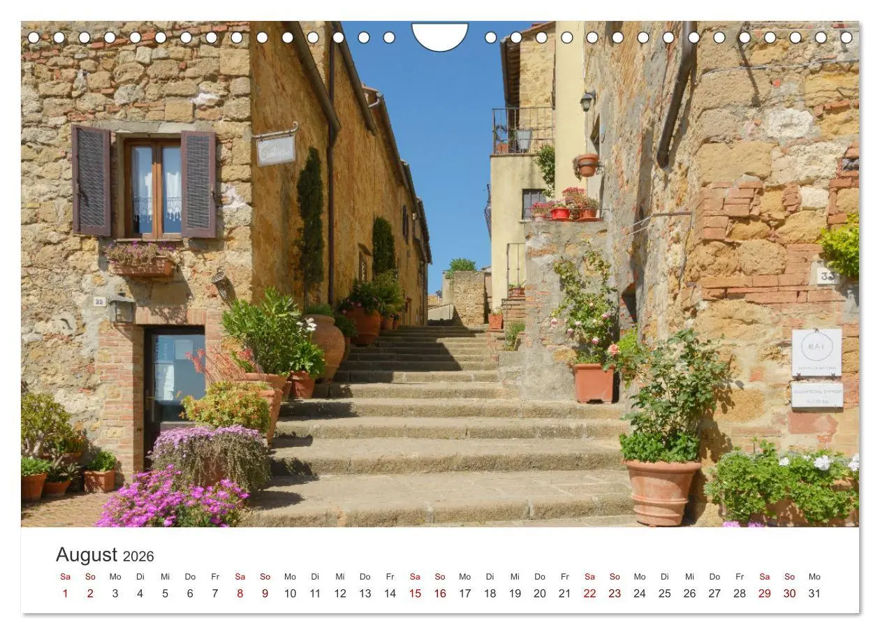 Bild: 9783457573198 | Südliche Toskana (Wandkalender 2026 DIN A4 quer), CALVENDO...