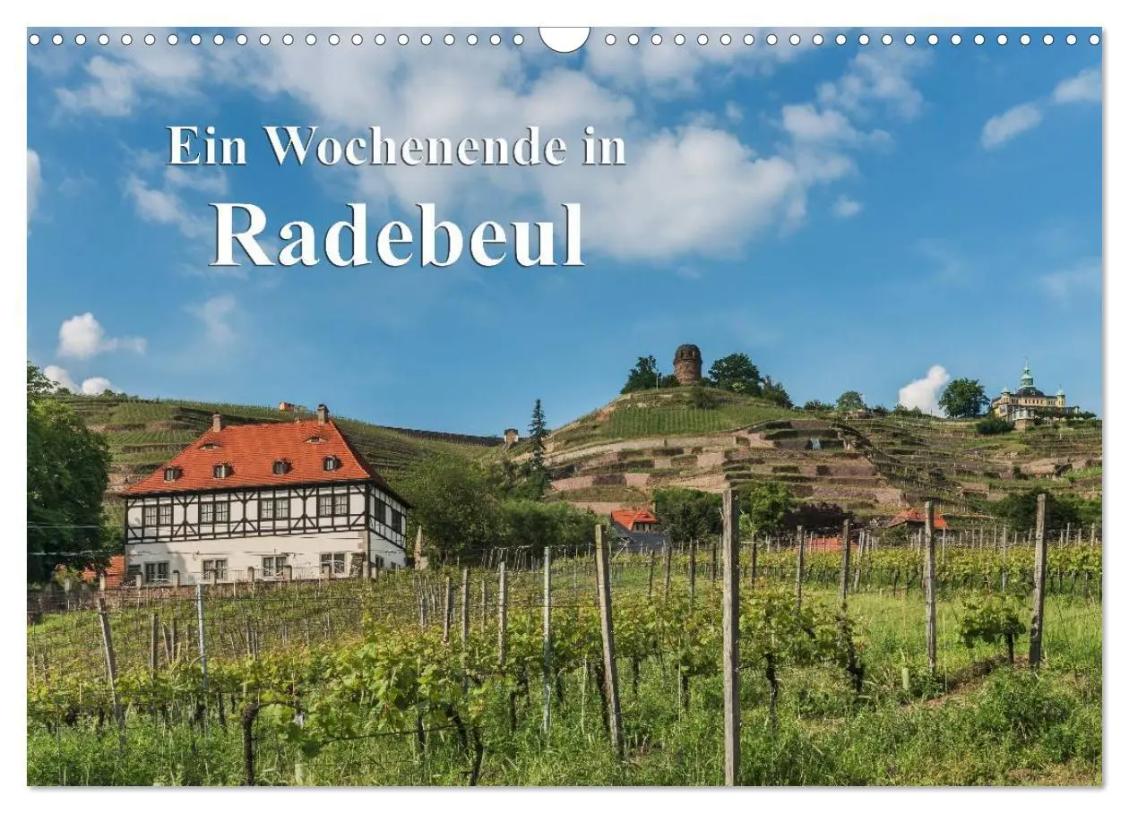 Cover: 9783516113198 | Ein Wochenende in Radebeul (Wandkalender 2026 DIN A3 quer),...