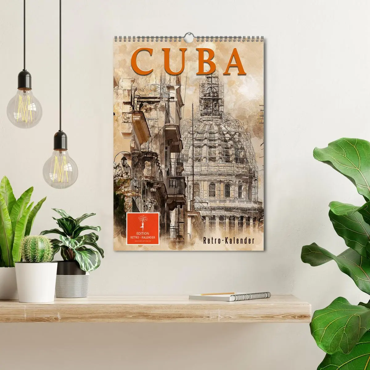 Bild: 9783516353198 | Cuba Retro Kalender (Wandkalender 2026 DIN A3 hoch), CALVENDO...