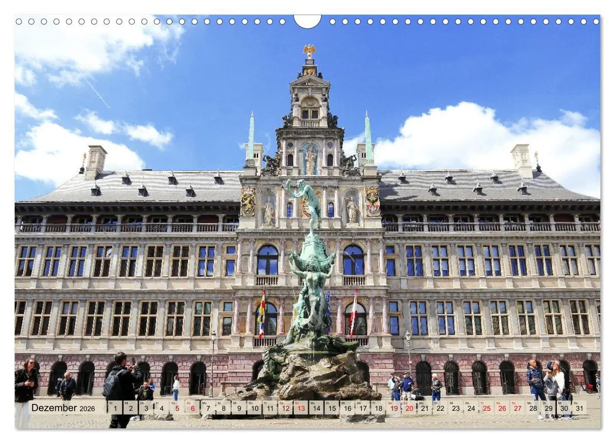 Bild: 9783516593198 | Antwerpen - Faszinierende Großstadt (Wandkalender 2026 DIN A3...