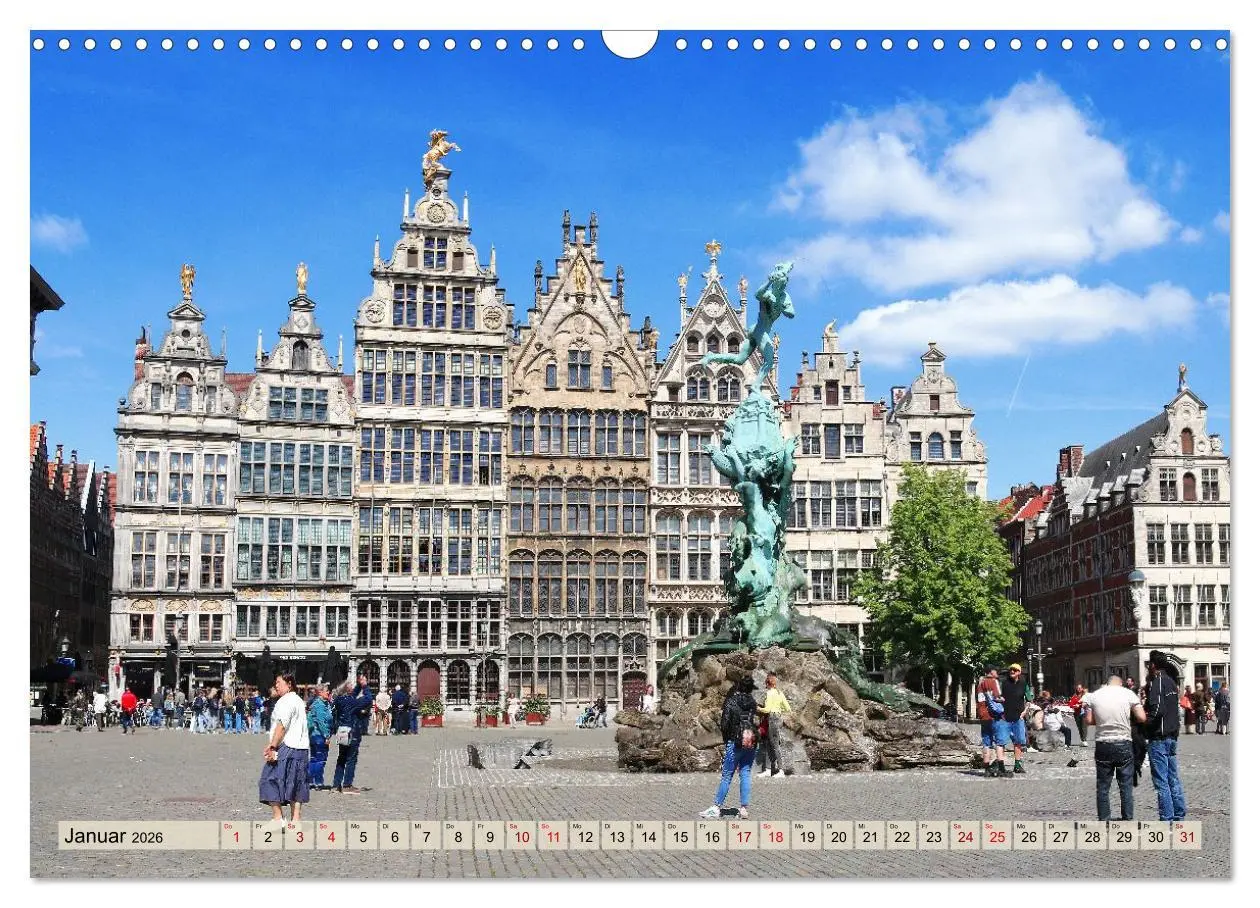 Bild: 9783516593198 | Antwerpen - Faszinierende Großstadt (Wandkalender 2026 DIN A3...