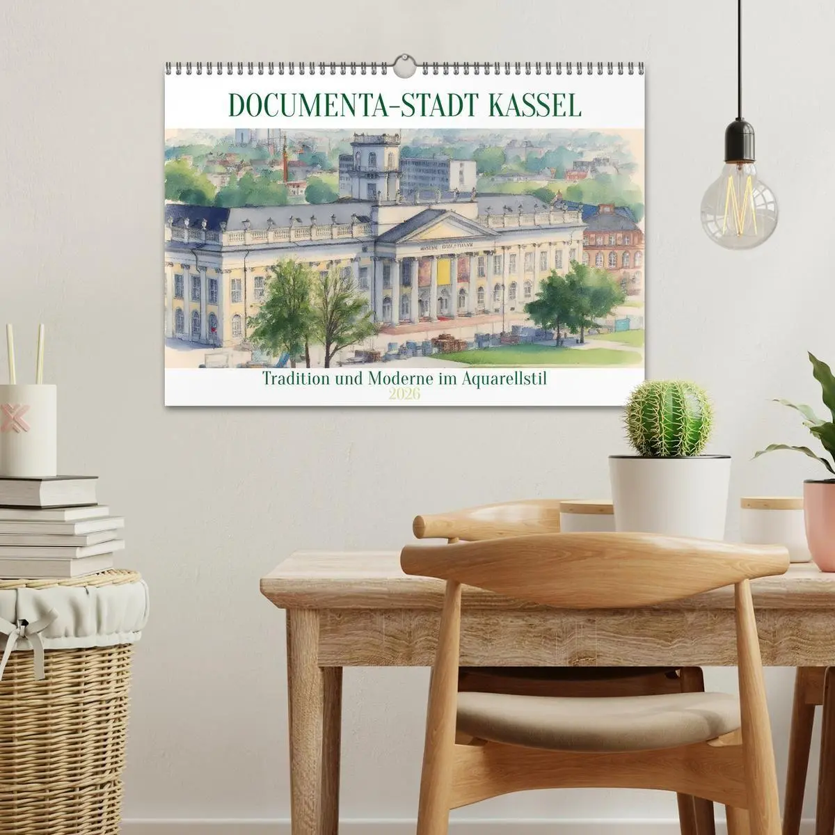 Bild: 9783516663198 | DOCUMENTA-Stadt Kassel (Wandkalender 2026 DIN A3 quer), CALVENDO...