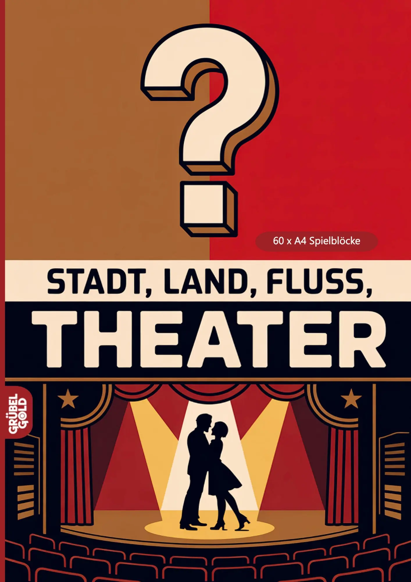 Cover: 9783693193198 | Stadt, Land, Fluss, Theater | Grübelgold Rätselhefte | Taschenbuch