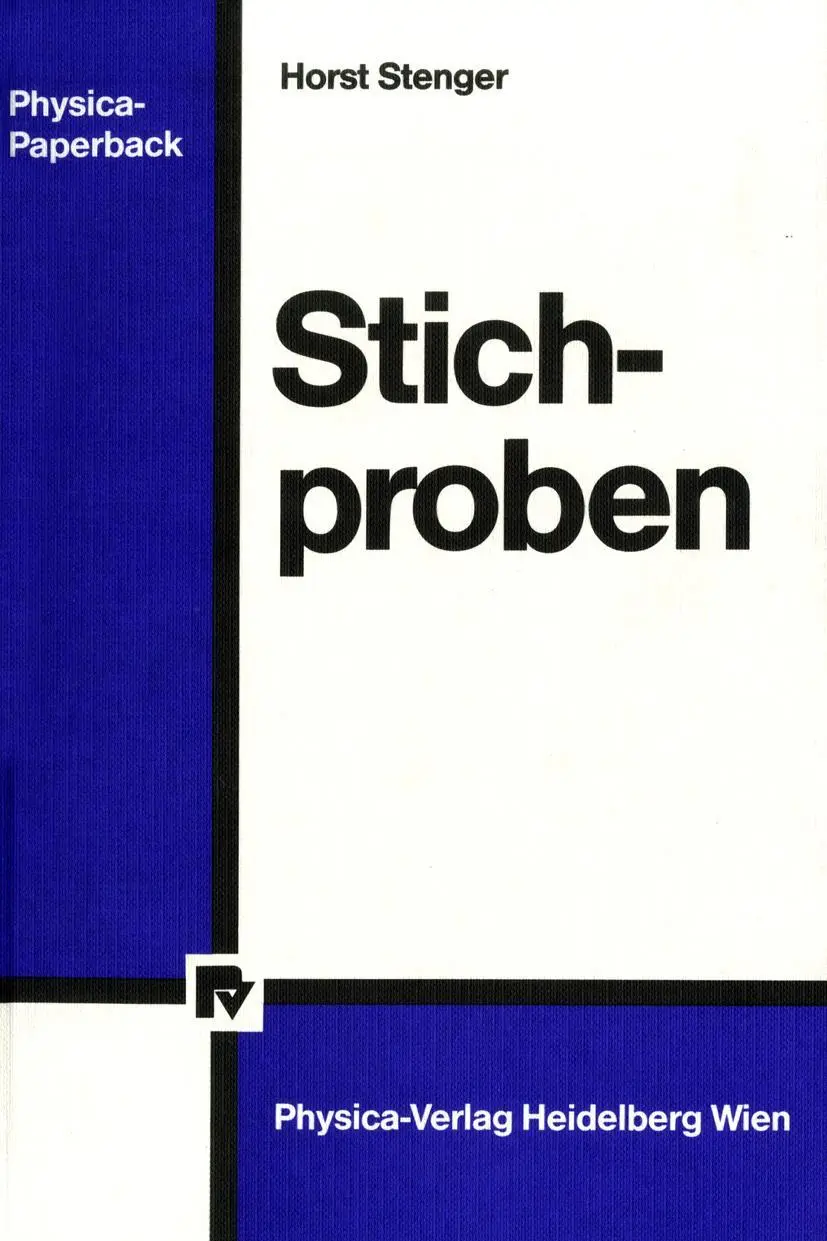 Cover: 9783790803198 | Stichproben | Horst Stenger | Taschenbuch | xiv | Deutsch | 1986