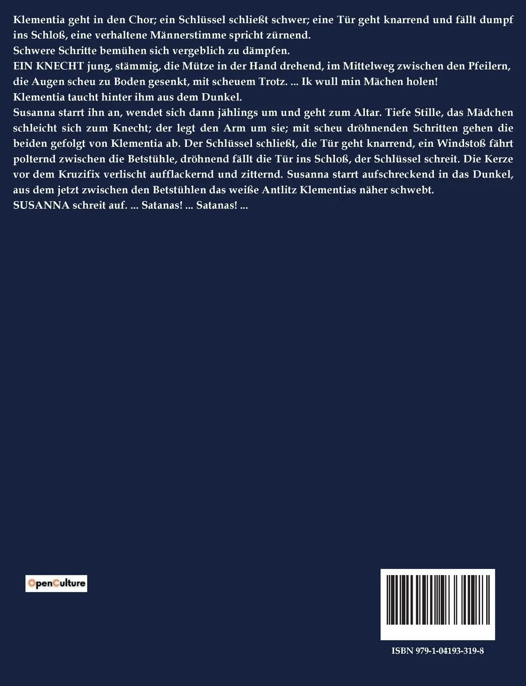 Rückseite: 9791041933198 | Sancta Susanna | August Stramm | Taschenbuch | 26 S. | Deutsch | 2023