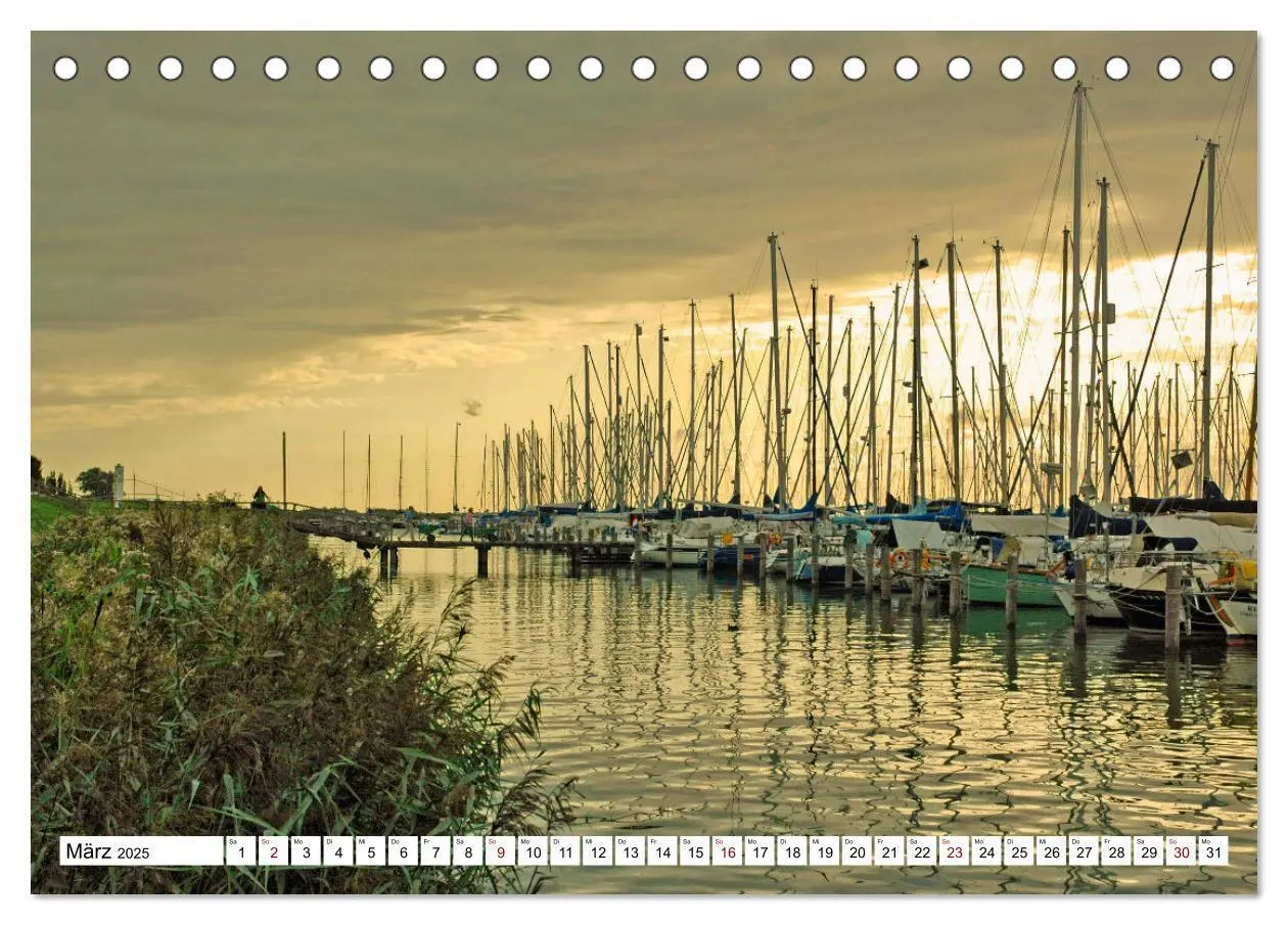 Bild: 9783435163298 | Idylle am Ijsselmeer (Tischkalender 2025 DIN A5 quer), CALVENDO...