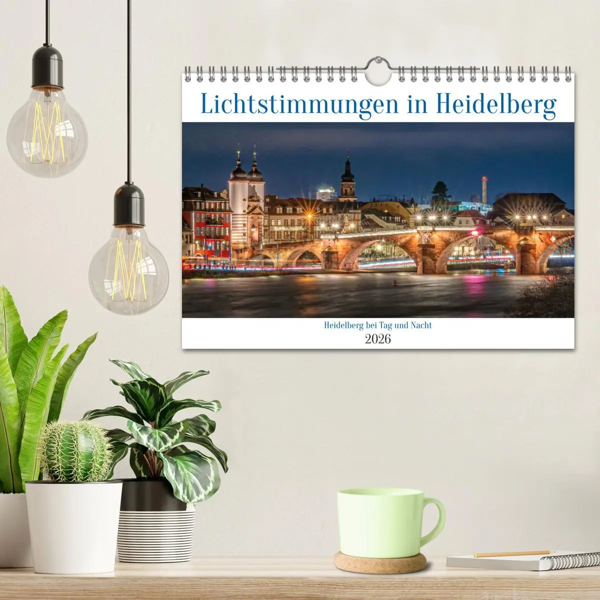 Bild: 9783457253298 | Lichtstimmungen in Heidelberg (Wandkalender 2026 DIN A4 quer),...