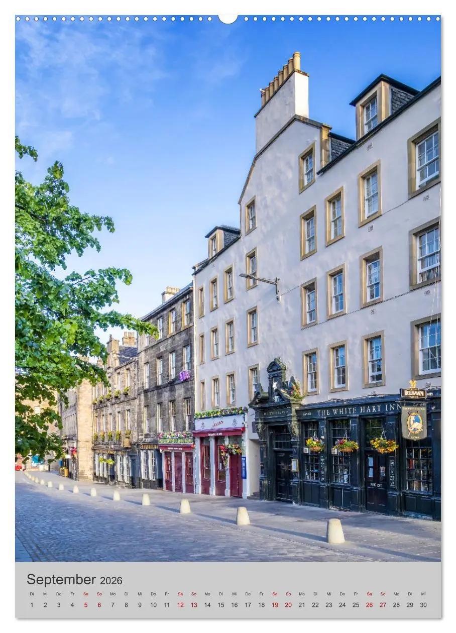 Bild: 9783516343298 | EDINBURGH Historisches Stadtherz (hochwertiger Premium Wandkalender...