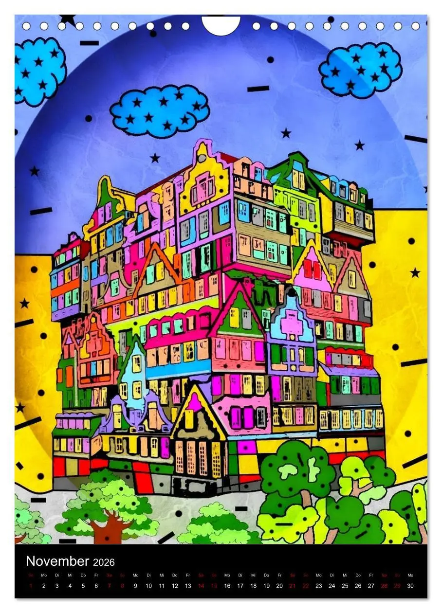 Bild: 9783516413298 | Die verrückte Welt der Popart von Nico Bielow (Wandkalender 2026...