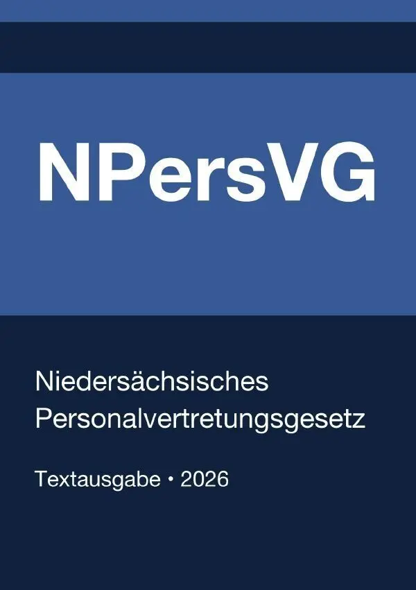 Cover: 9783565163298 | NPersVG - Niedersächsisches Personalvertretungsgesetz 2026 | Buch
