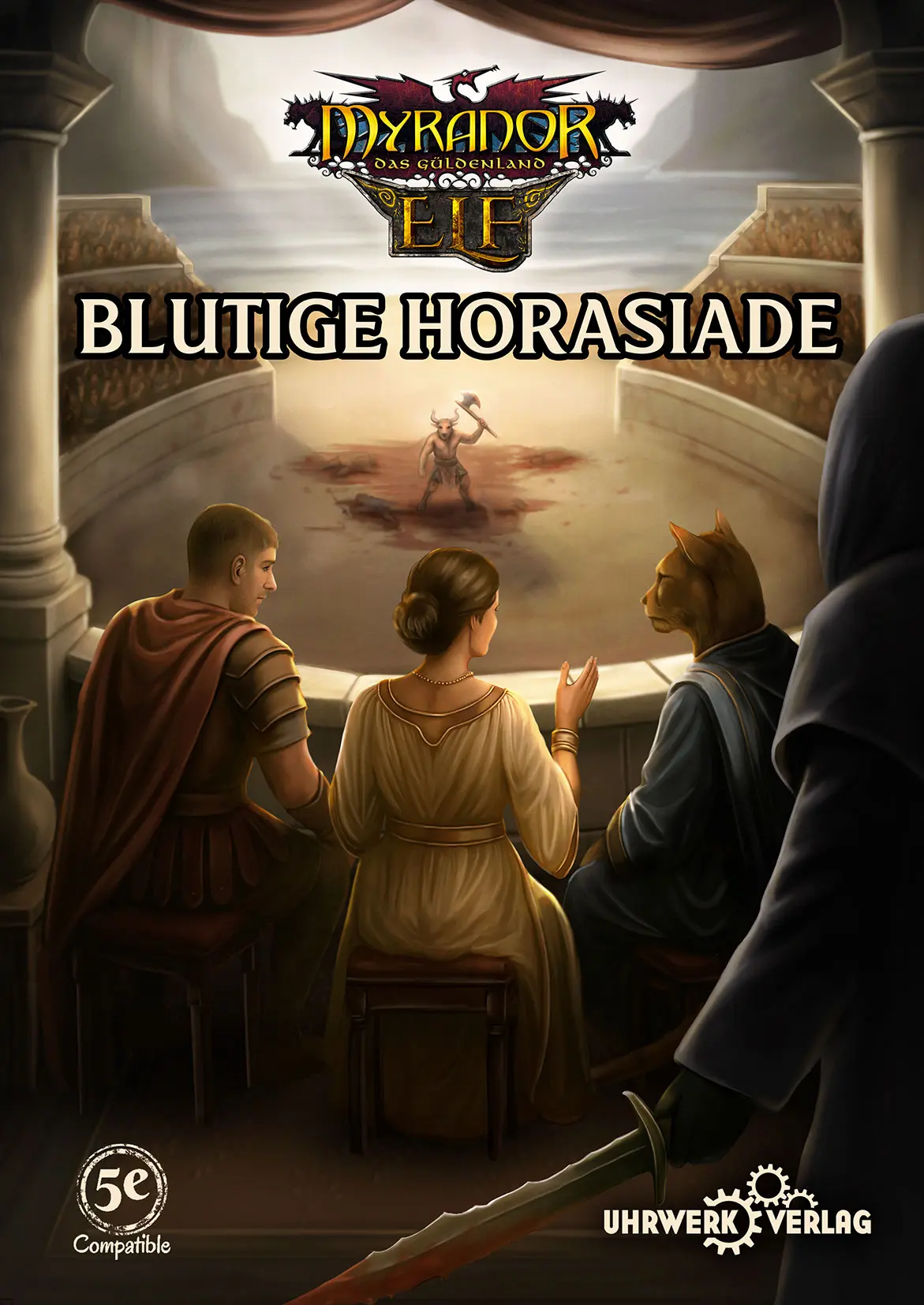 Cover: 9783958673298 | Blutige Horasiade | Myranor, Das Schwarze Auge | Isabelle Jenneßen