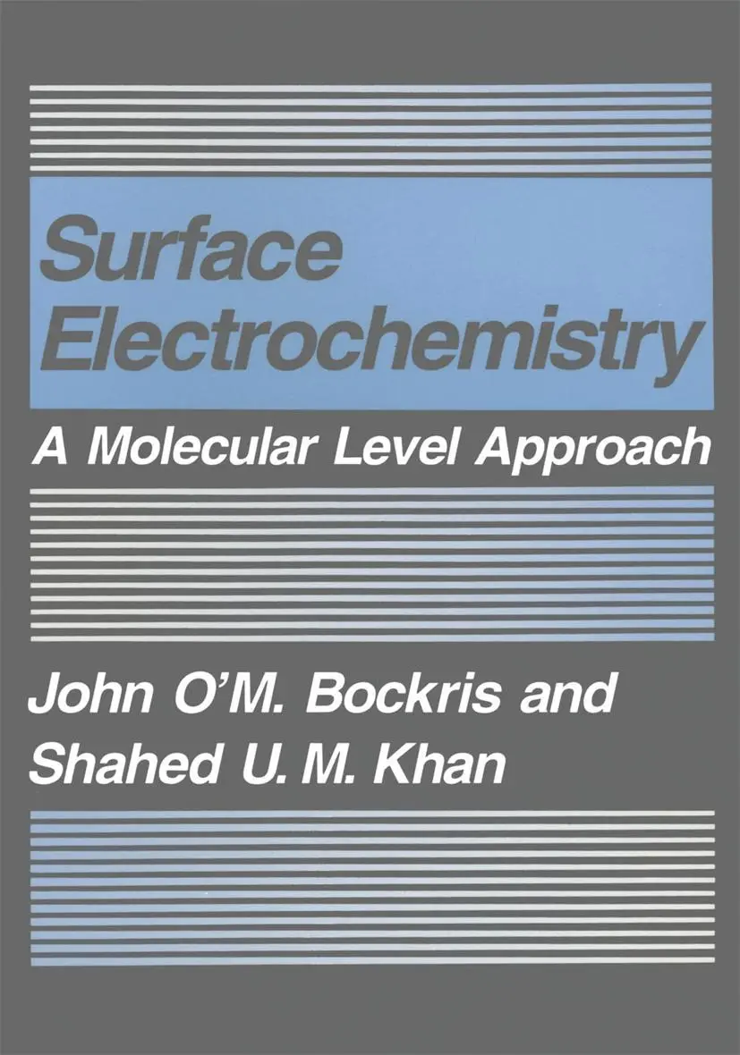 Cover: 9780306443398 | Surface Electrochemistry | A Molecular Level Approach | Khan (u. a.)