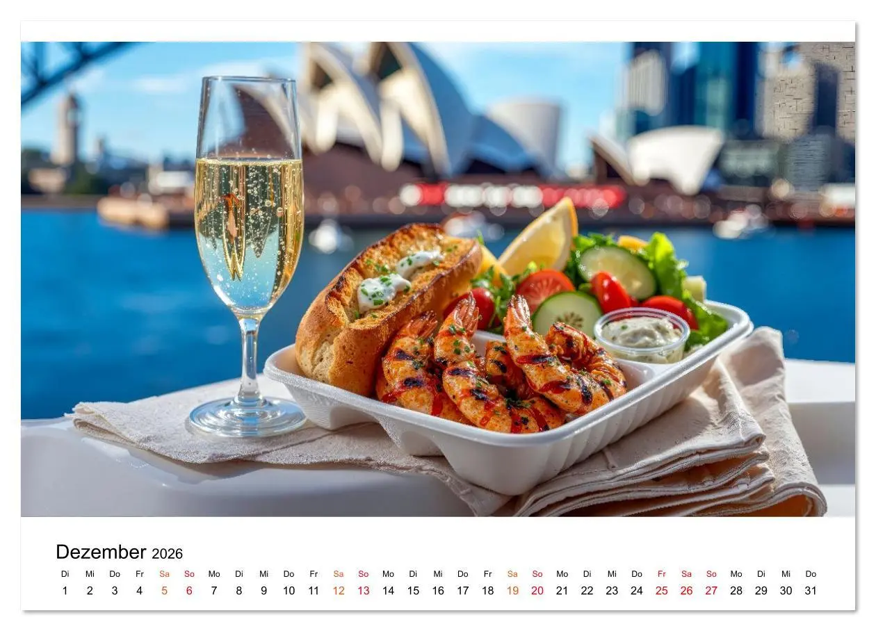 Bild: 9783516643398 | Fastfood einfach lecker (hochwertiger Premium Wandkalender 2026 DIN...