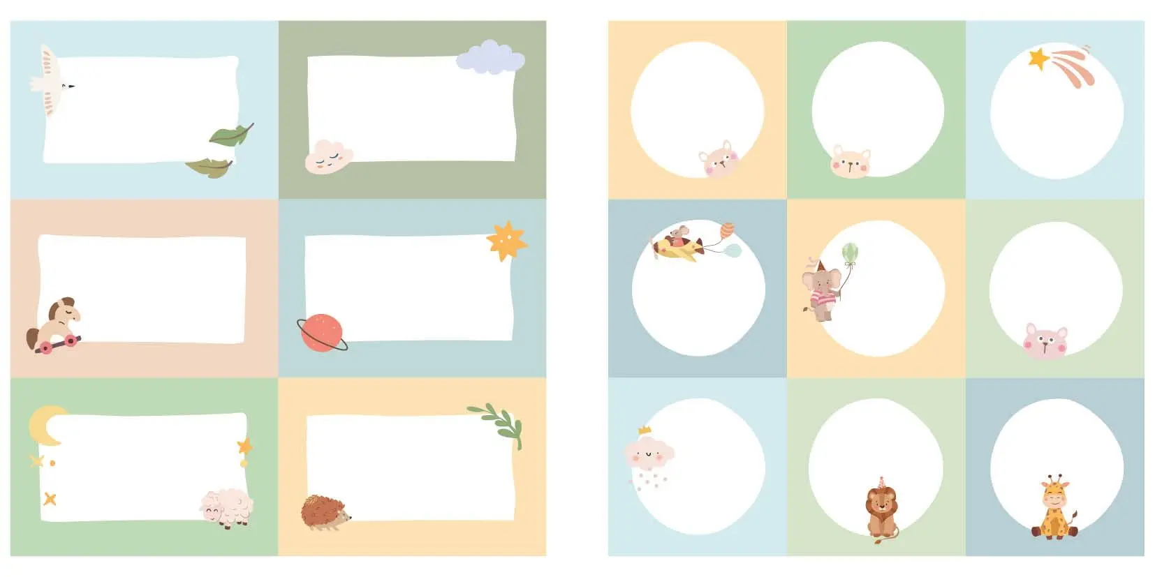 Bild: 4260478343498 | 333 Sticker - Hallo Baby: Etiketten und Aufkleber mit...