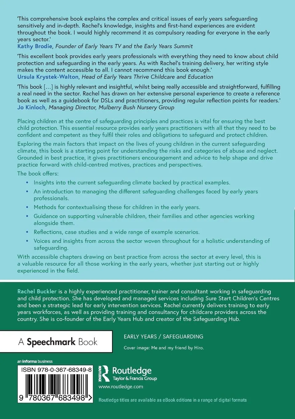 Rückseite: 9780367683498 | Developing Child-Centred Practice for Safeguarding and Child...