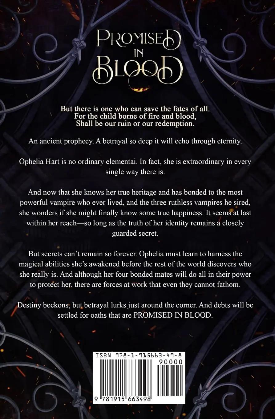 Rückseite: 9781915663498 | Promised in Blood | Sadie Kincaid | Taschenbuch | Englisch | 2024